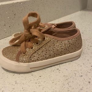 Toddler glitter sneakers